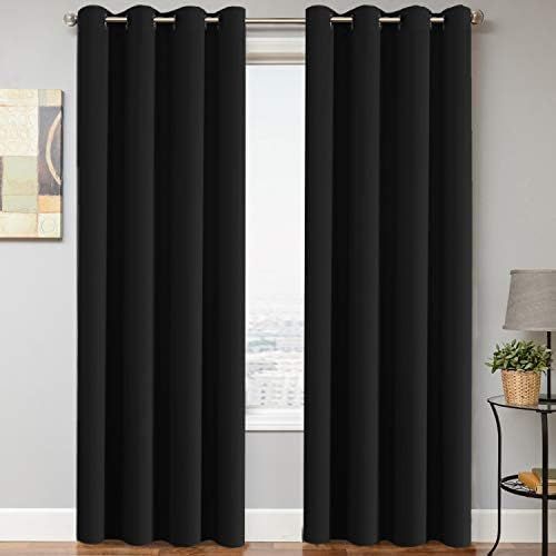 H.VERSAILTEX Blackout Thermal Insulated Light Blocking Curtains for Living Room Bedroom Window Tr... | Amazon (US)