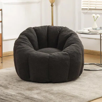 Bean Bag Chairs for Adults, Floral Shaped Bean Bag Chair with Back Support, large Beanbag Chair for Living Room, Bedroom, No-Assembly | Wayfair North America