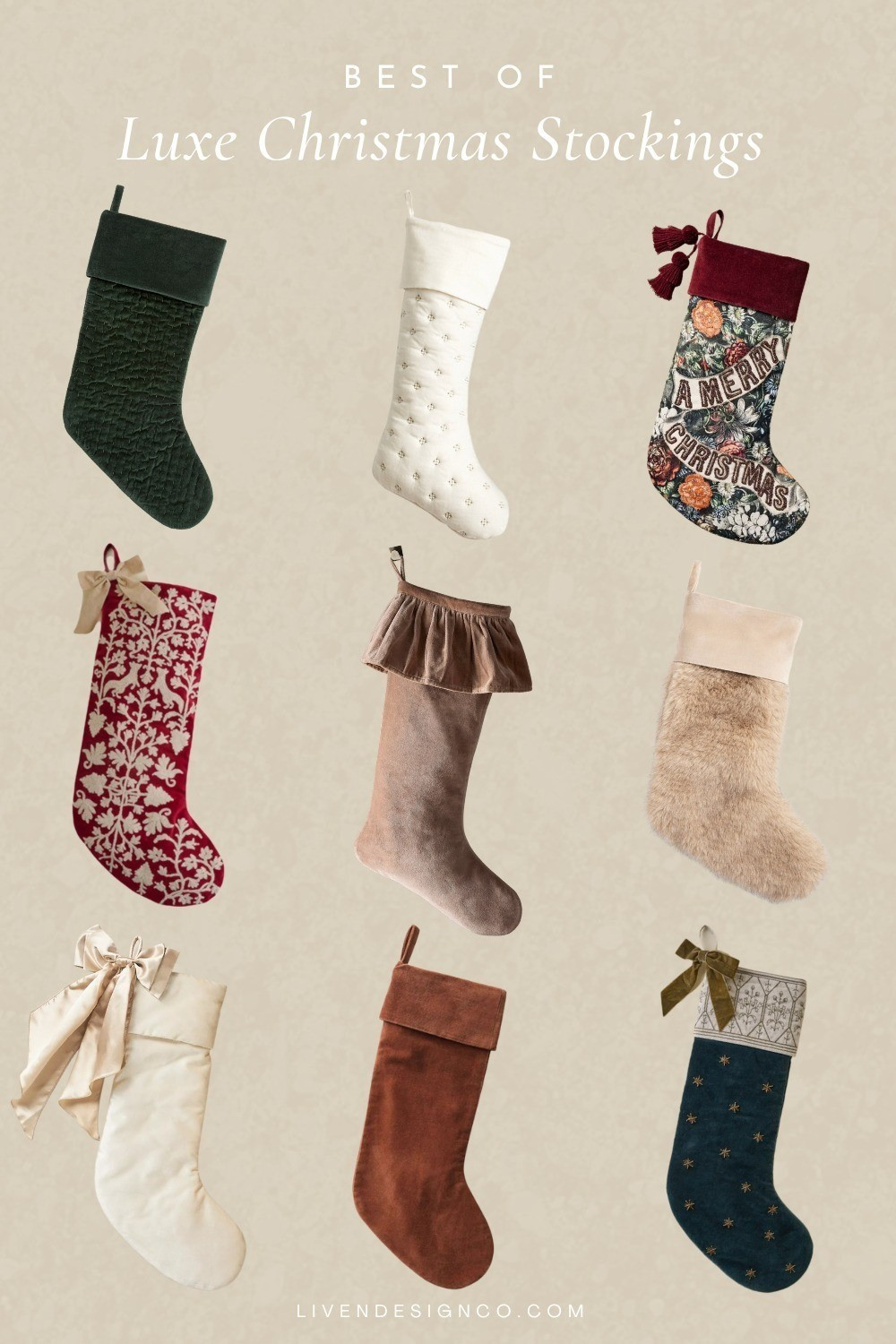 Luxe Christmas stocking. Velvet stocking. Christmas stocking. Christmas decor. Xmas decor. Holiday decor. Beaded stocking. Embroidered stocking. Fur stocking. 

#LTKHoliday #LTKSeasonal #LTKHome