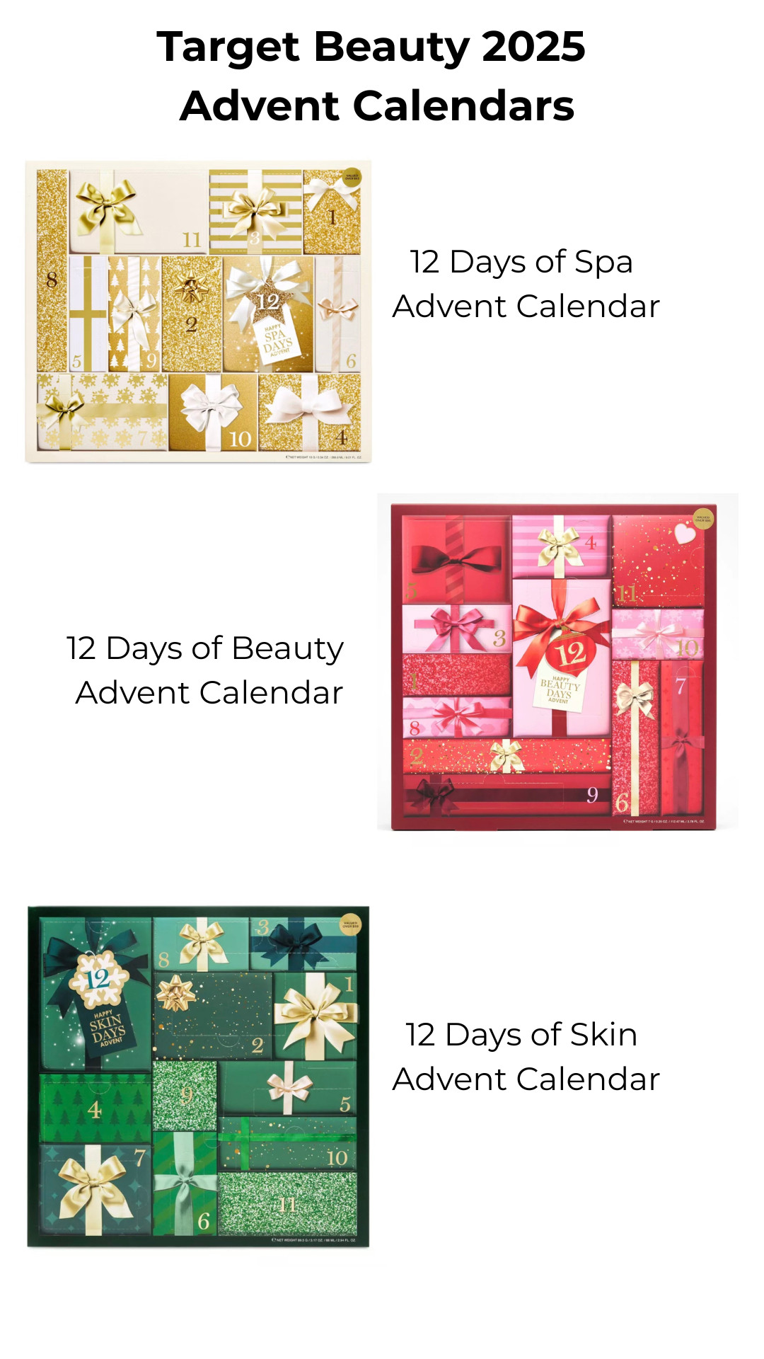 Target 2025 Advent Calendars  

 #LTKGiftGuide #LTKFindsUnder50 #LTKBeauty