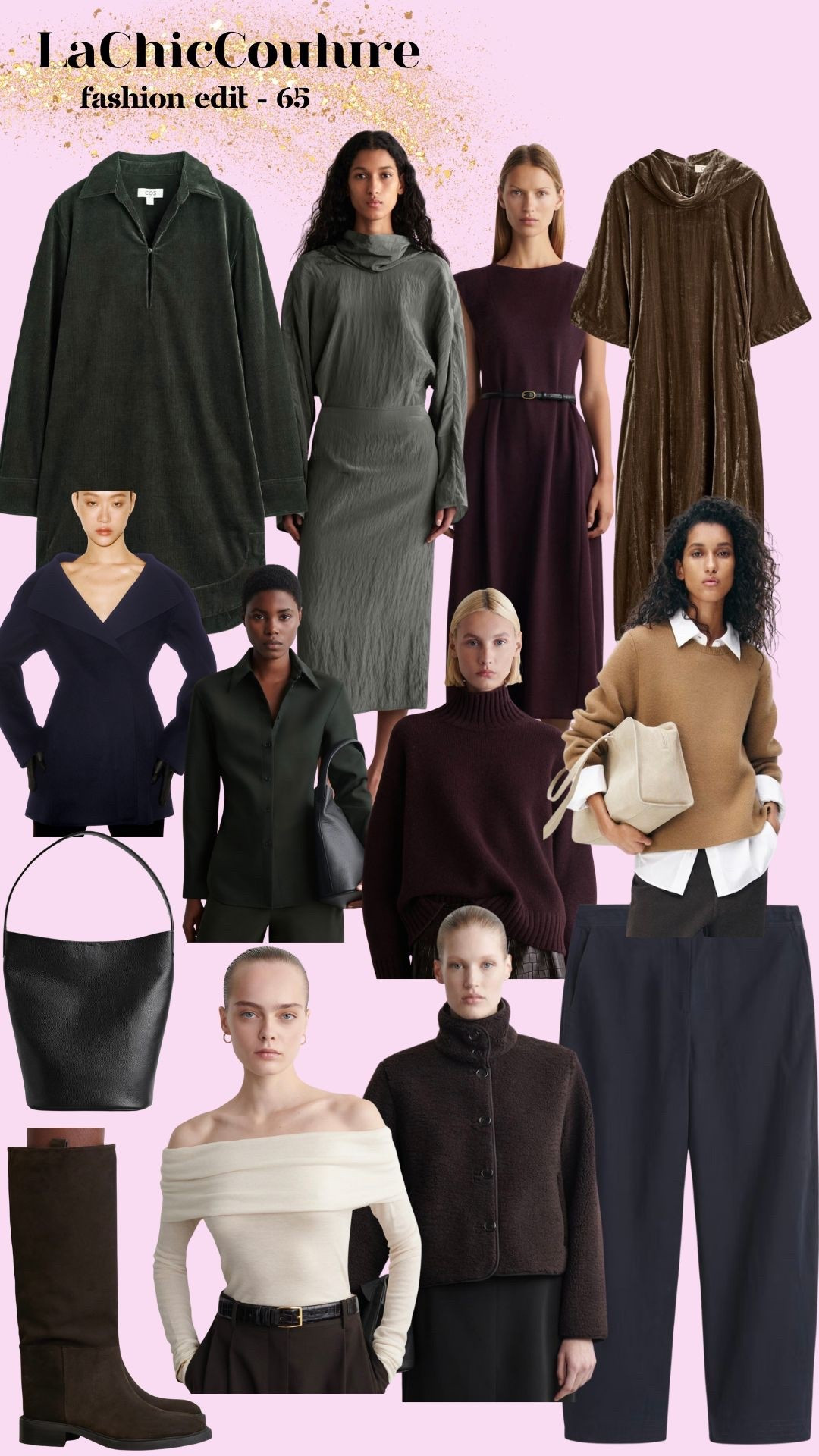 LaChicCouture Fashion Edit - 65 Fall Outfit. Holiday Outfit Inspo. Fashion trends. Fall Capsule Wardrobe #ootd #streetstyle #FashionTrends #Outfitinspo #falloutfits #falllooks #vogue #outfitideas #lachiccouture







#LTKStyleTip #LTKSeasonal #LTKWorkwear