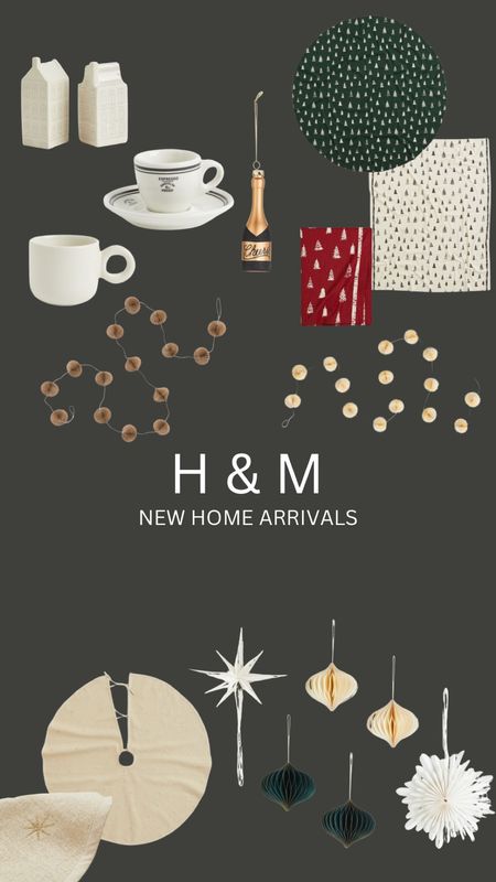 H&m home decor new arrivals . Holiday home ornaments and more

#LTKSeasonal
