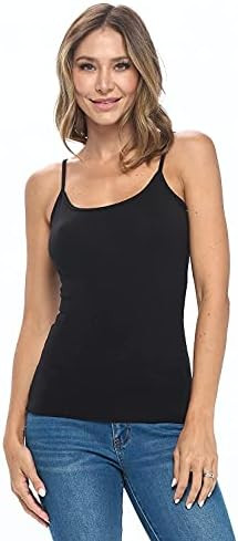 Natural Uniforms Women's Camisole Tank Top-Breathable Cotton Stretch | Amazon (US)