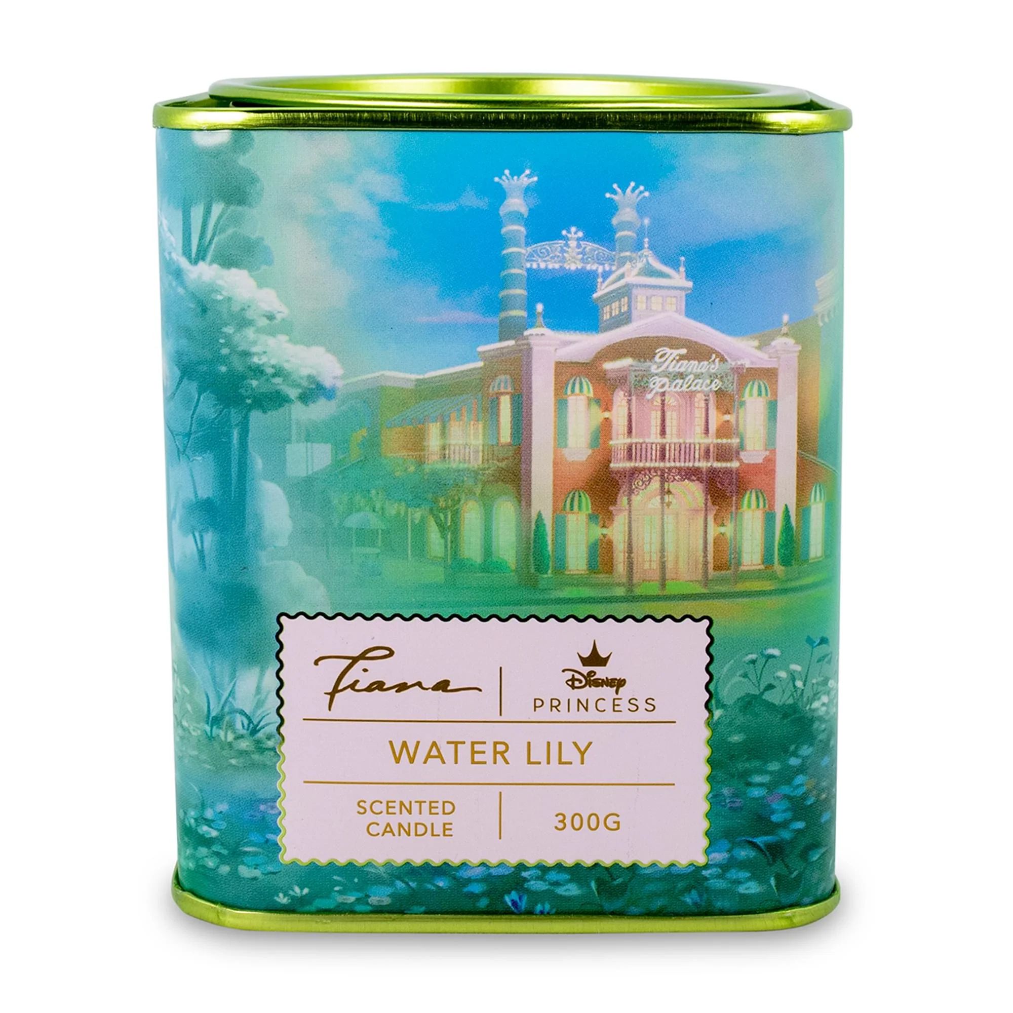 Disney Princess Home Collection 11-Ounce Scented Tea Tin Candle | Tiana | Toynk