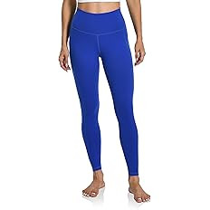 Colorfulkoala Women's High Waisted Yoga Pants 7/8 Length Leggings with Pockets | Amazon (US)