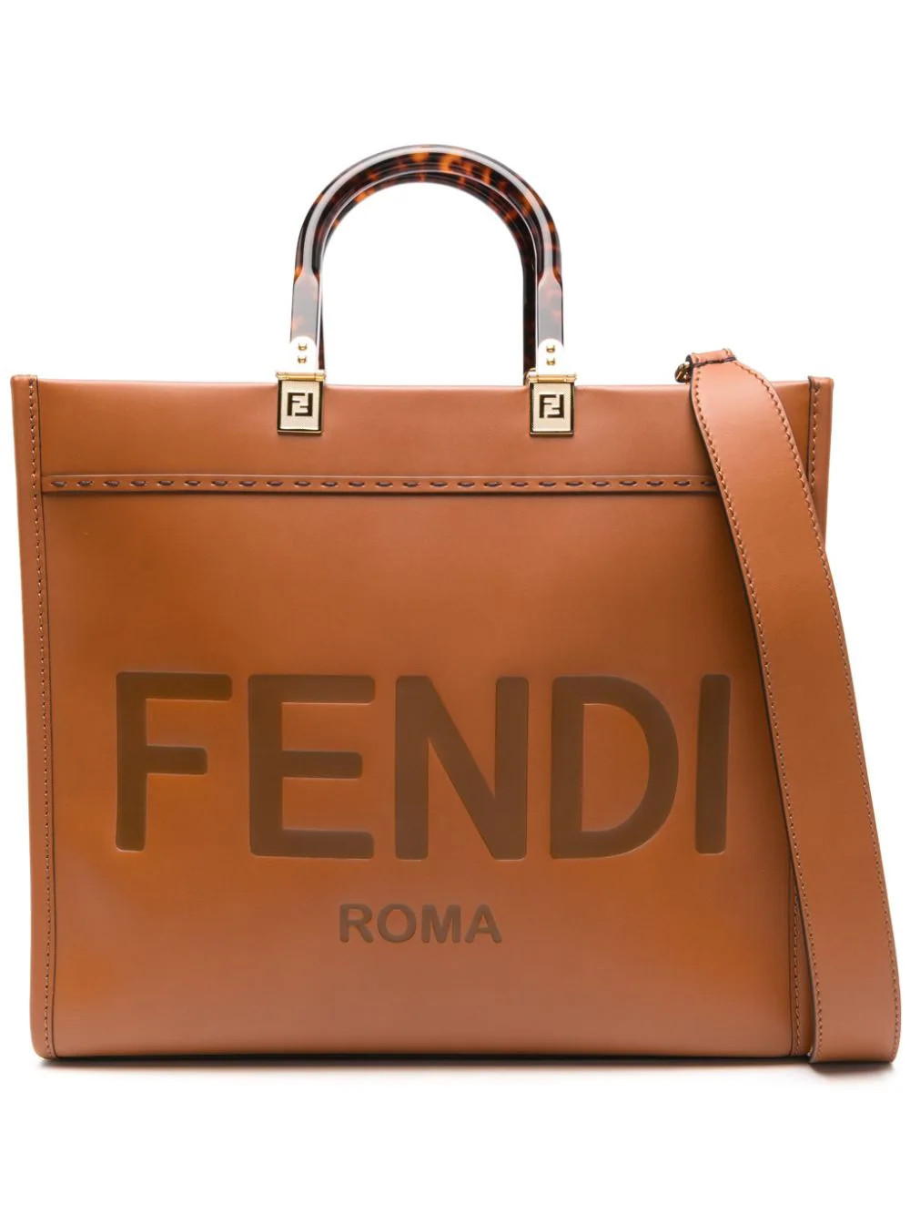 FENDI Sunshine tote bag - Brown | Farfetch Global