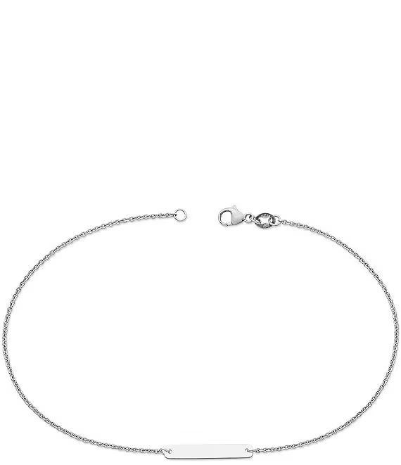 Engravable Horizon Ankle Bracelet | Dillards