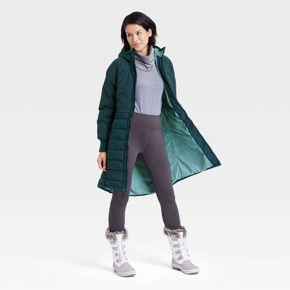 Women's Mid Length Puffer Jacket - All in Motion™ | Target