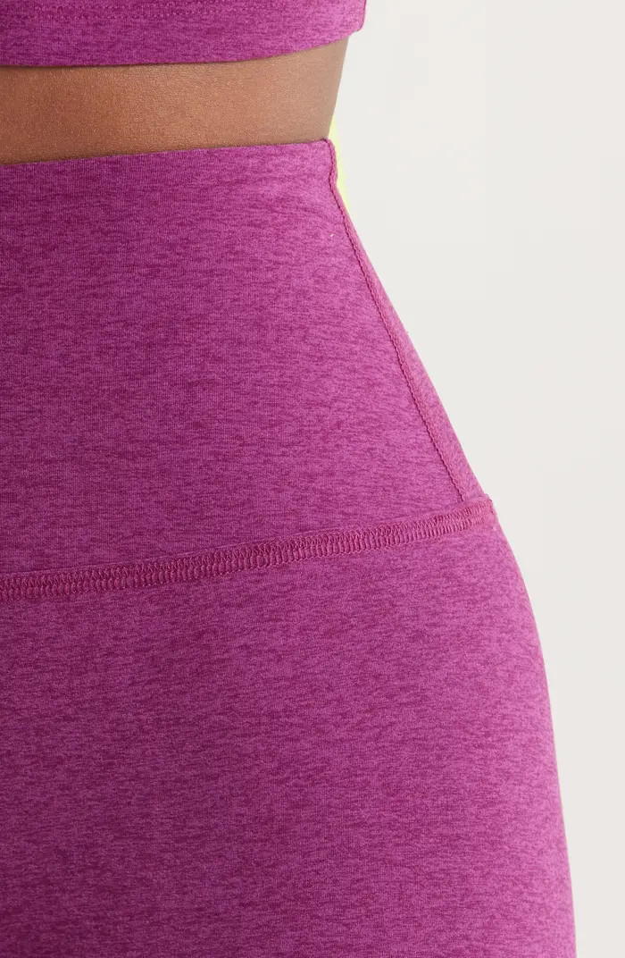 Keep Pace Space Dye Bike Shorts | Nordstrom