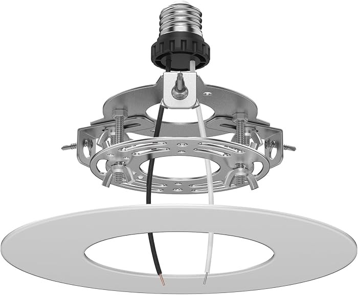 Recessed to Pendant Light Converter Kit 5 and 6 inch Can Light Conversion, Includes E26 Socket, M... | Amazon (US)