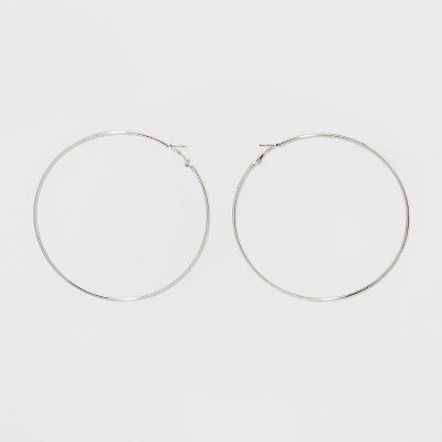 Large Hoop Earrings - Wild Fable™ | Target