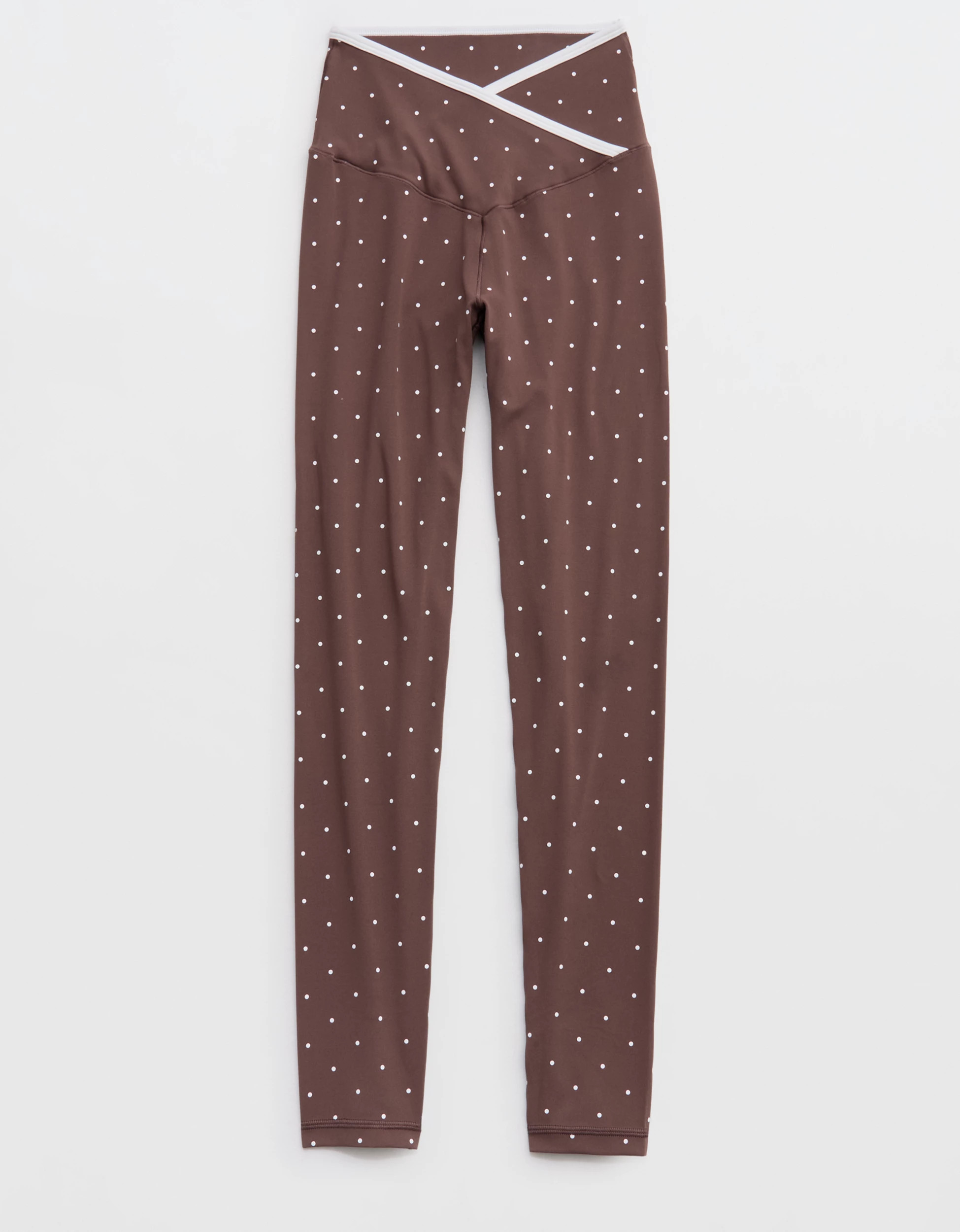 OFFLINE By Aerie Real Me Tipped High Waisted Crossover Legging | Aerie