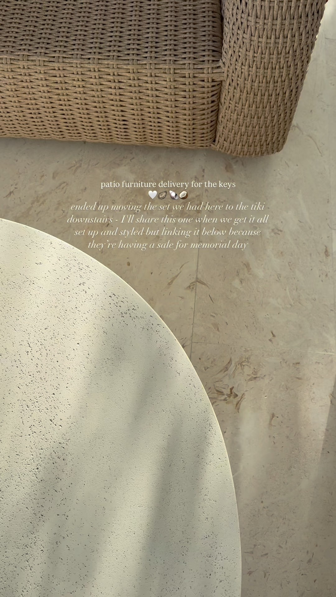 Castlery is having a Memorial Day sale so if you have been eyeing one of their pieces it’s a great time! Linking my new patio furniture for the keys here 🤍 the quality is 10/10 and I have so many pieces of furniture from them.

#castlery #furniture #patiofurniture #outdoorfurniture #patiotable #patioset #wicker #modernorganicpatio #outdoorfurniture #coffeetable #beachhouse #memorialdaysale #salealert

#LTKSaleAlert #LTKSeasonal #LTKHome