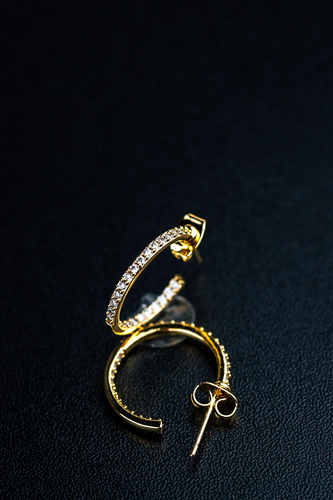 Simply Janie Crystal Hoops | KC Chic Designs