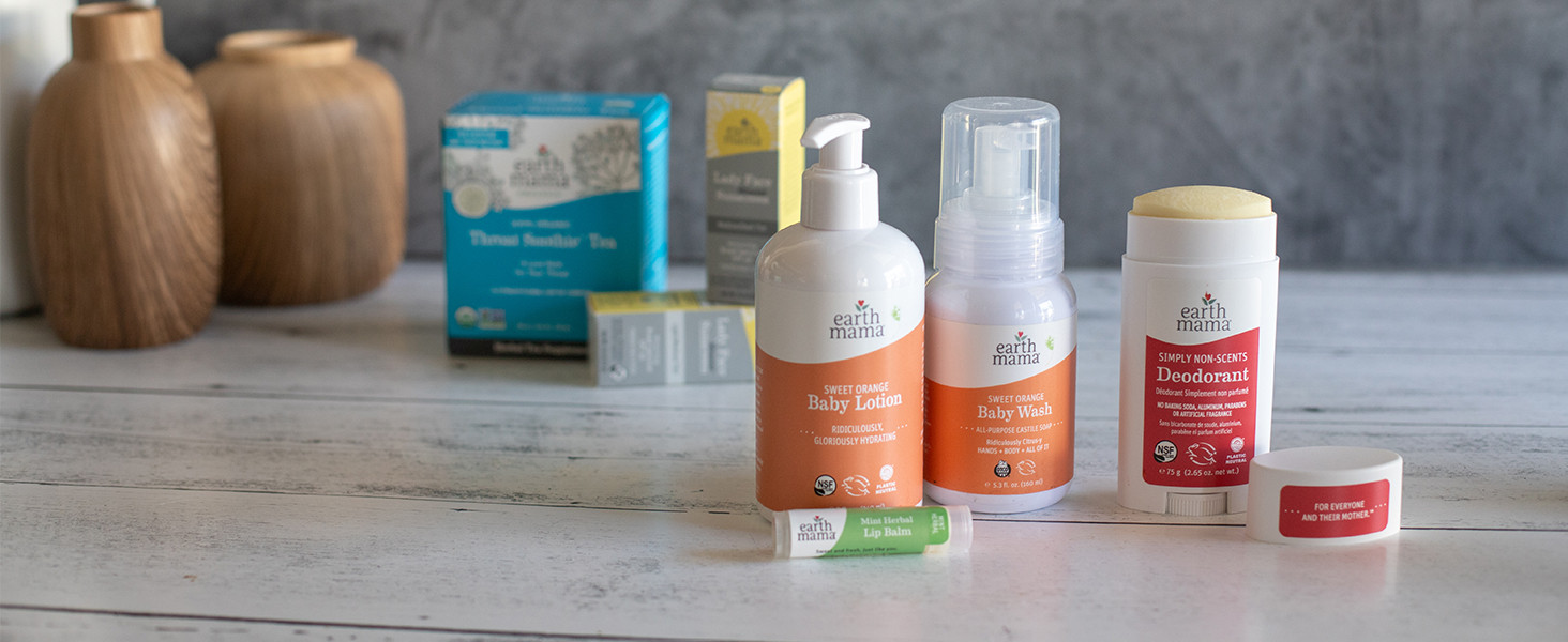 Organic Nipple Butter™ Breastfeeding Cream by Earth Mama | Lanolin-free, Postpartum Essentials ... | Amazon (US)