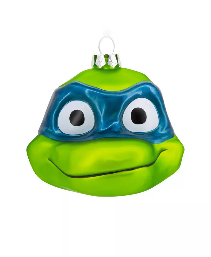 Christmas Ornament Teenage Mutant Ninja Turtles - Mutant Mayhem Leonardo Blown Glass | Macy's
