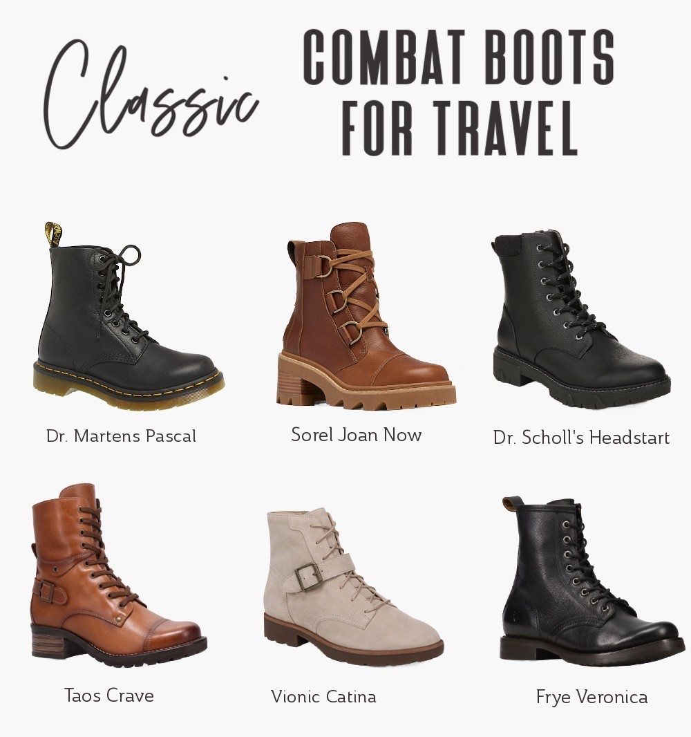 Combat boots are everywhere this season! These top-rated picks are loved for their perfect mix of style and comfort.

Whether you’re braving chilly weather or just want to elevate your everyday look, these boots are the trend you won’t want to miss.

Travel Fashion, Travel Boots, Combat Lace Up Boots, Cute Combat Boots, Winter Outfit, Winter Shoes, Combat Boots Outfits Winter

Travel Fashion, Combat Lace Up Boots, Cute Combat Boots, Combat Boots Winter, Winter Outfits, Stylish Boots, JetSetter Style 

#LTKShoeCrush #LTKTravel