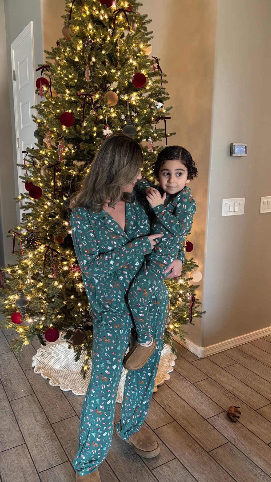 Mommy and me matching pajamas from Amazon under $30! One of my favorites and so soft!! So many more prints to choose from! Wearing M & 4T toddler ✨ 

#pajamas #christmaspajamas #affordablepajamas #amazonfinds #amazonpajamas #amazonsale #familypjsets #familypjs #christmaspjs #holidaypajamas #matching #mommyandme #sofiagrainge #christmaspajamasale #matchingpajamas #christmasfamilypajamas #familypajamas #amazonxsofiagrainge #amazondeals #pajamasunder30 #momandson #toddlerpajamas #toddlerchristmaspjs #toddlerboy #toddlerpjsets #toddlerholidaypjs #toddlerfinds 

#LTKSaleAlert #LTKHoliday #LTKFindsUnder50