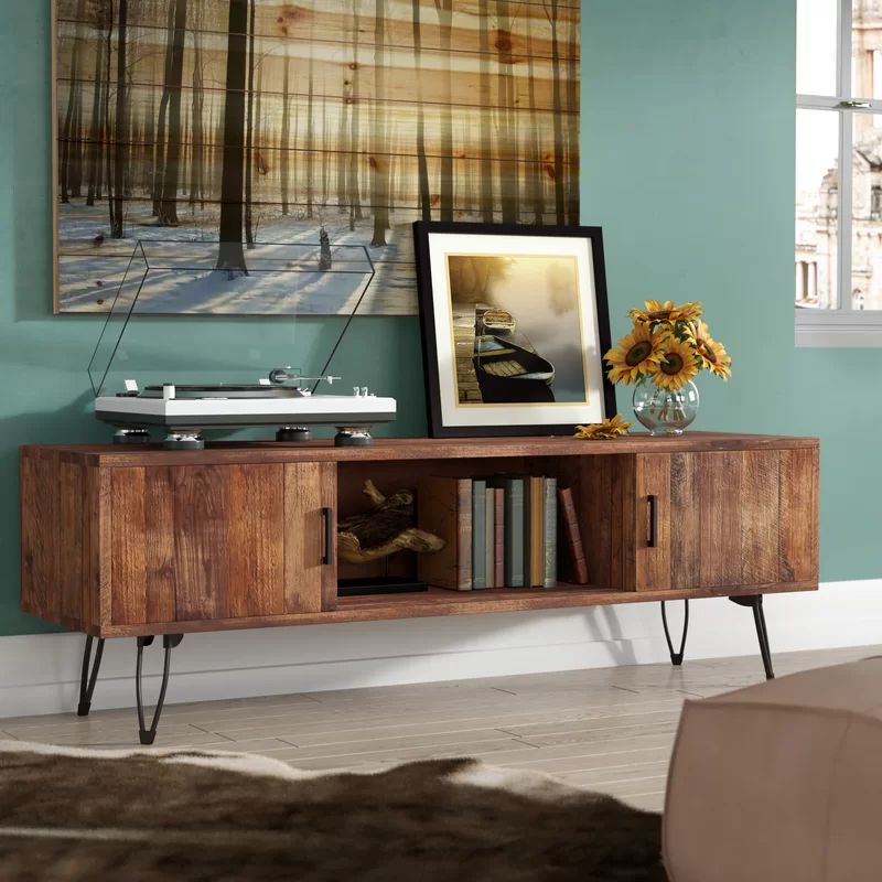 Stamford Solid Wood TV Stand for TVs up to 65" | Wayfair North America
