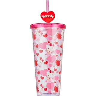Hello Kitty Heart Pattern Cold Cup, 24 oz | CVS Health