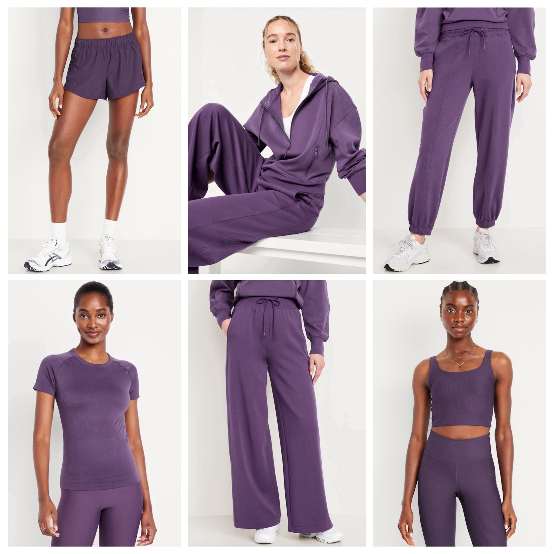 Purple Maxine from Old Navy works for Cool & Soft ☀️.  Could potentially work for Dark 🍂 when the fabric pulls the intensity of the color (ie:  power soft leggings).

#LTKFindsUnder50 #LTKActive #LTKSaleAlert
