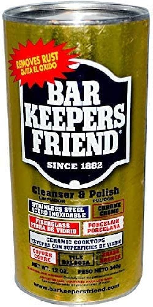 Bar Keepers Friend All-Purpose Cleaner & Polish 12 oz (Pack of 3) | Amazon (US)
