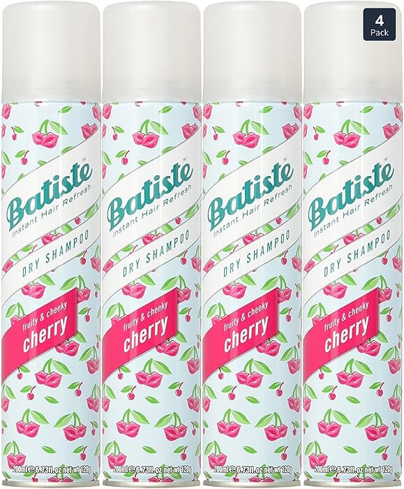Batiste Dry Shampoo, Cherry 6.73 oz (Pack of 4) | Amazon (US)