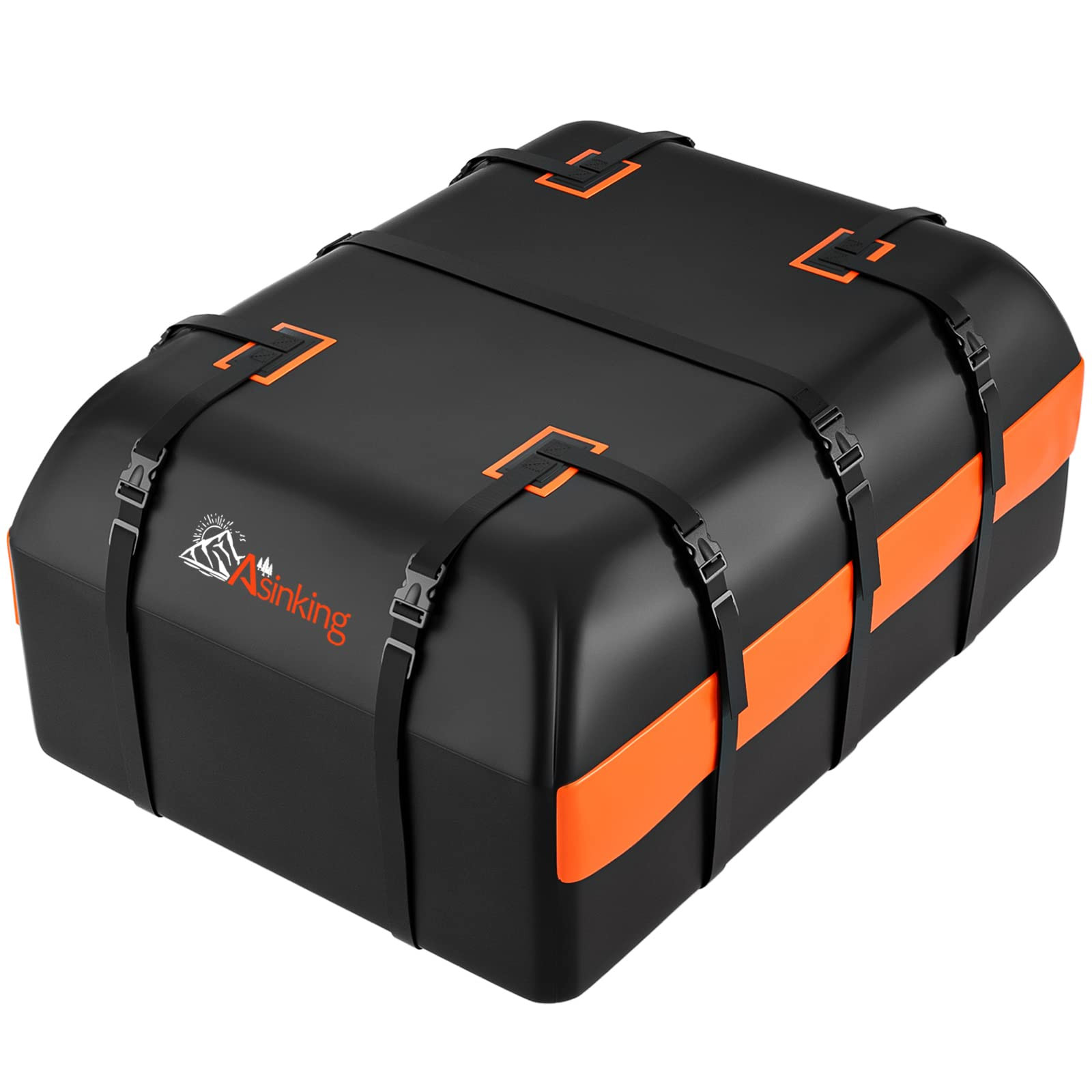 Car Rooftop Cargo Carrier Bag, 21 Cubic Feet 100% Waterproof Heavy Duty 840D Car Roof Bag for All... | Amazon (US)