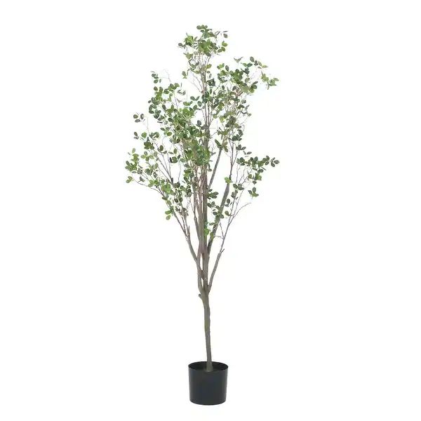 Gerald Artificial Leaf Tree by Christopher Knight Home - 6' x 3' | Bed Bath & Beyond