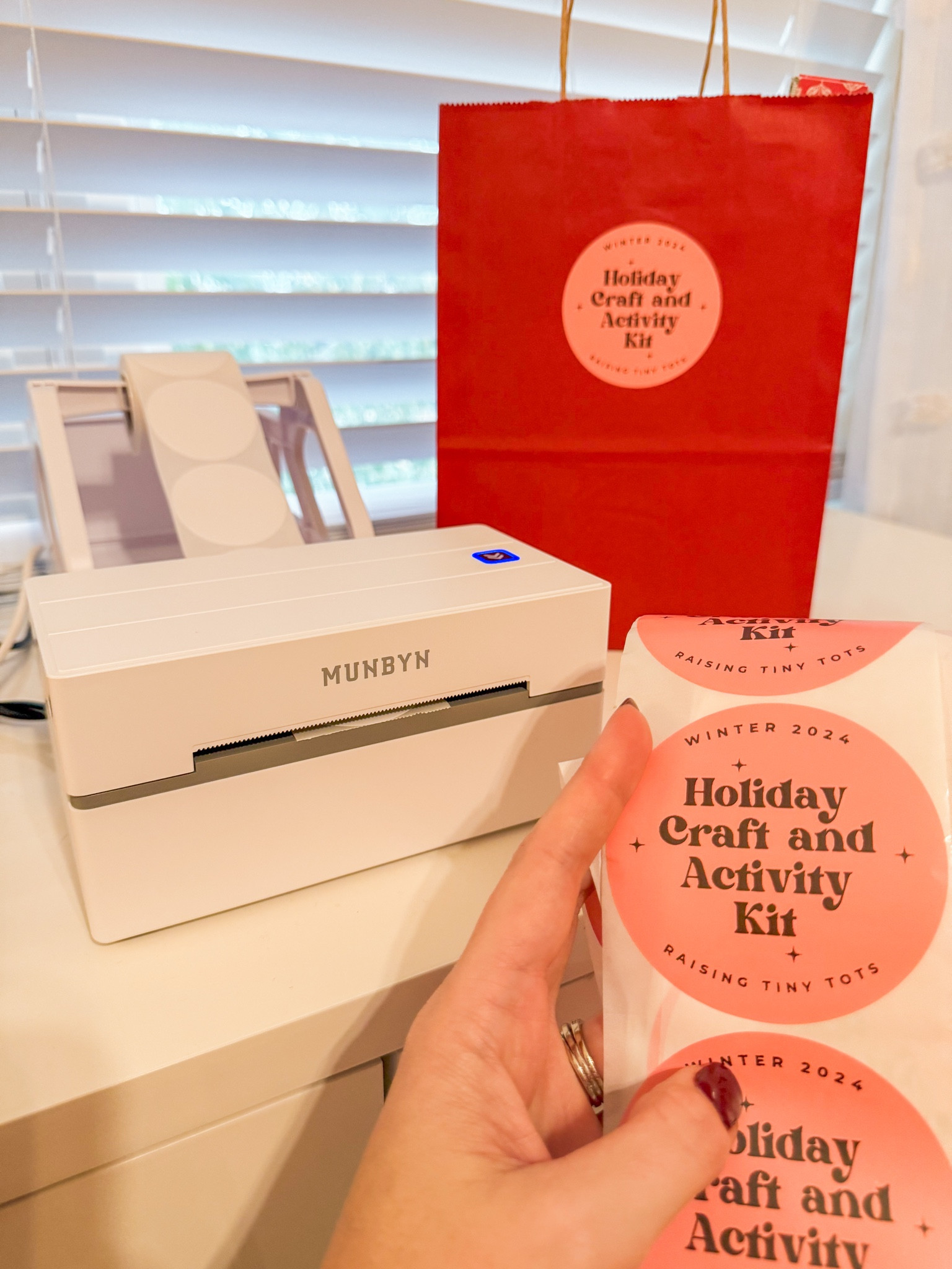 In love with this thermal printer! It prints labels and stickers in literal seconds - oh the possibilities! 

#LTKParties #LTKHome