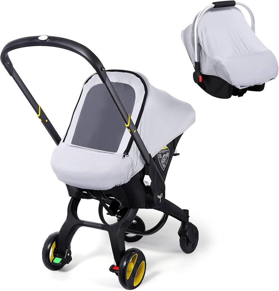 Car Seat Covers for Babies, Original Infant Car Seat Cover for Boys Girls, Kick-Proof Carseat Can... | Amazon (US)