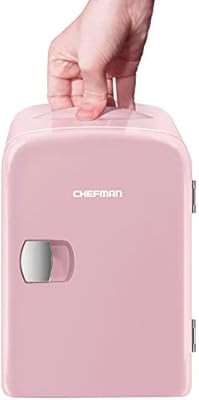 Amazon.com: Chefman Mini Portable Compact Personal Fridge Cools & Heats, 4 Liter Capacity, Chills... | Amazon (US)