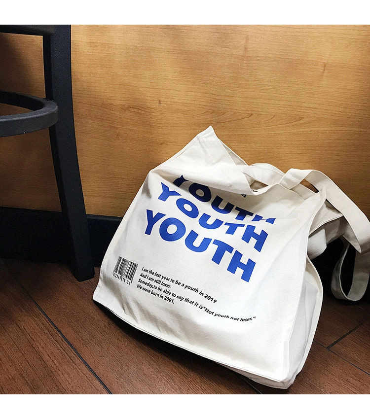 Yeyu Studio - Lettering Canvas Tote Bag (Various Designs) | YesStyle | YesStyle Global