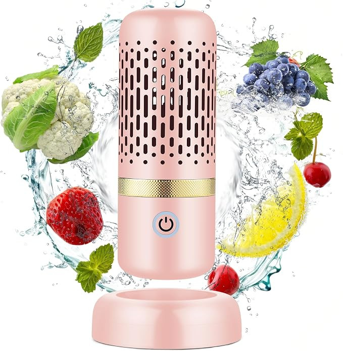 Cudinham Fruit and Vegetable Purifier Cleaner Washing Machine Upgraded Capsule Shape Disinfection... | Amazon (US)