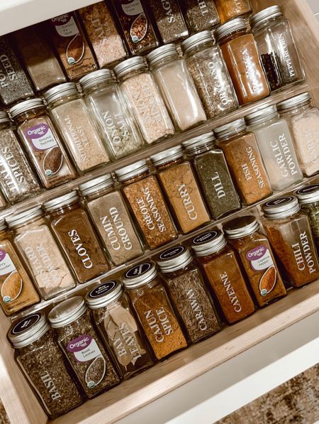 Spice drawer organizer!  

Kitchen organizing, organization, organize, kitchen, spice drawer, pantry, drawers, amazon finds, Deb and Danelle 

#LTKhome #LTKunder50 #LTKsalealert