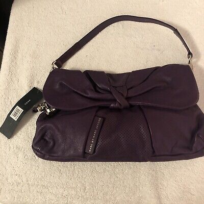 Marc By Marc Jacobs Purple Buffalo Leather Handbag NWT  | eBay | eBay AU