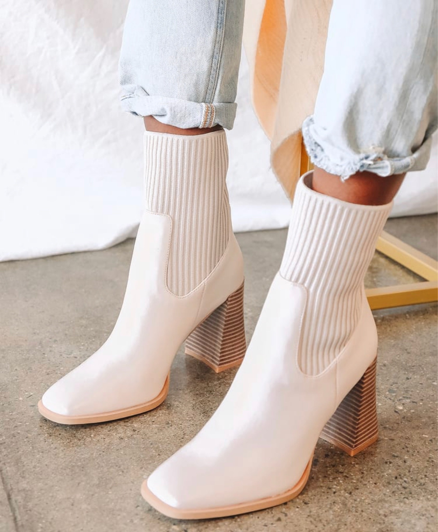 Best for Fall-Winter-Spring 
Gorgeous square toes mid calf boots!!
This bone color speaks to me! These come in 3 different colors by the way! 

#LTKshoecrush #LTKunder50 #LTKSeasonal