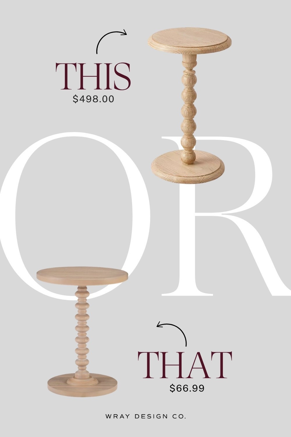 Your weekly look for less! I’m loving this natural wood end table with traditional bobbin detailing. But the best part? Both options are on sale!

#LTKSaleAlert #LTKHome #LTKBaby