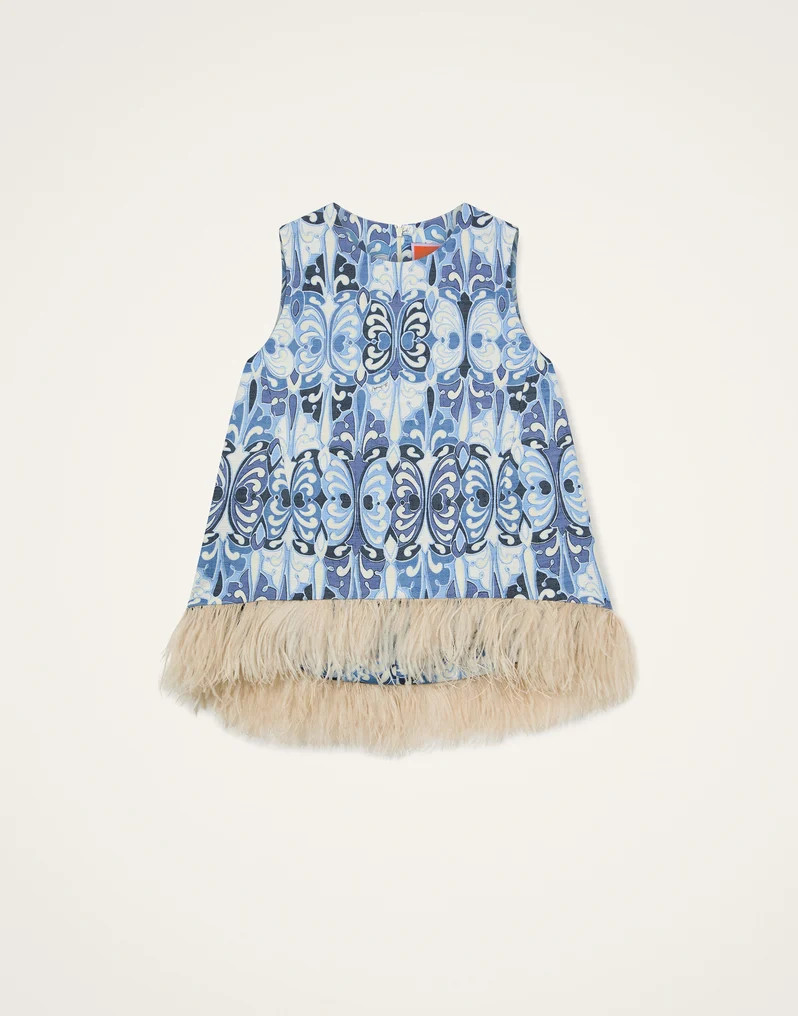 La Scala Top in Cocoon Blue for Women | La DoubleJ | La DoubleJ