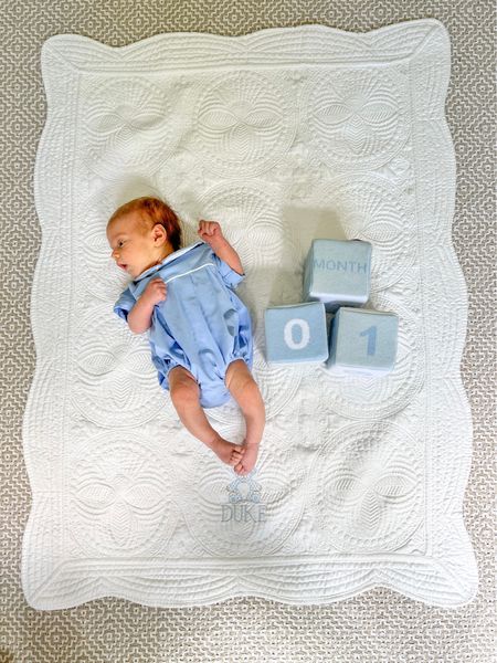 Baby milestone blocks 
Baby milestone ideas 
Baby blocks 
Baby blanket 
Tbbc 

#LTKkids #LTKbaby #LTKbump