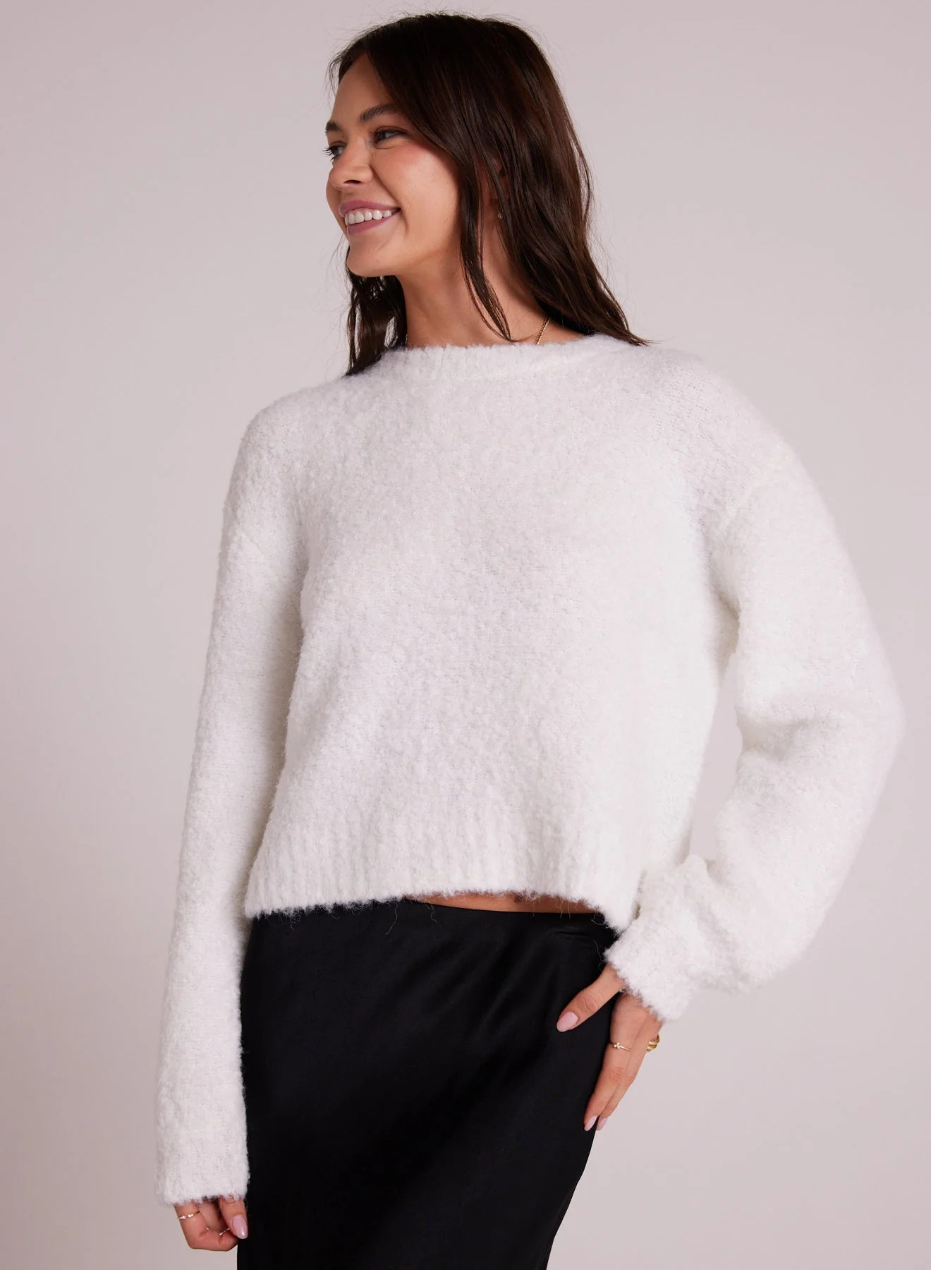 LONG SLEEVE CREW SWEATER - Bella Dahl | Bella Dahl