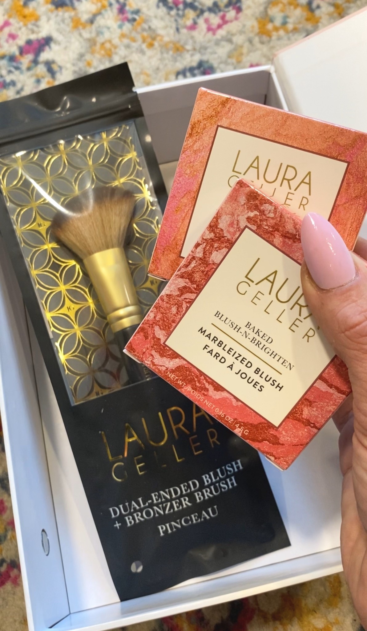 Just started adding blush back into my routine and these Laura Geller marble blushes are SO good. Went with 2 shades and honestly both work great. They’re on a great sale right now - rounded up here! 

#LTKFindsUnder50 #LTKBeauty #LTKgrwm