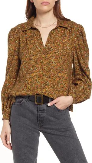 Long Sleeve Cotton Blouse | Nordstrom