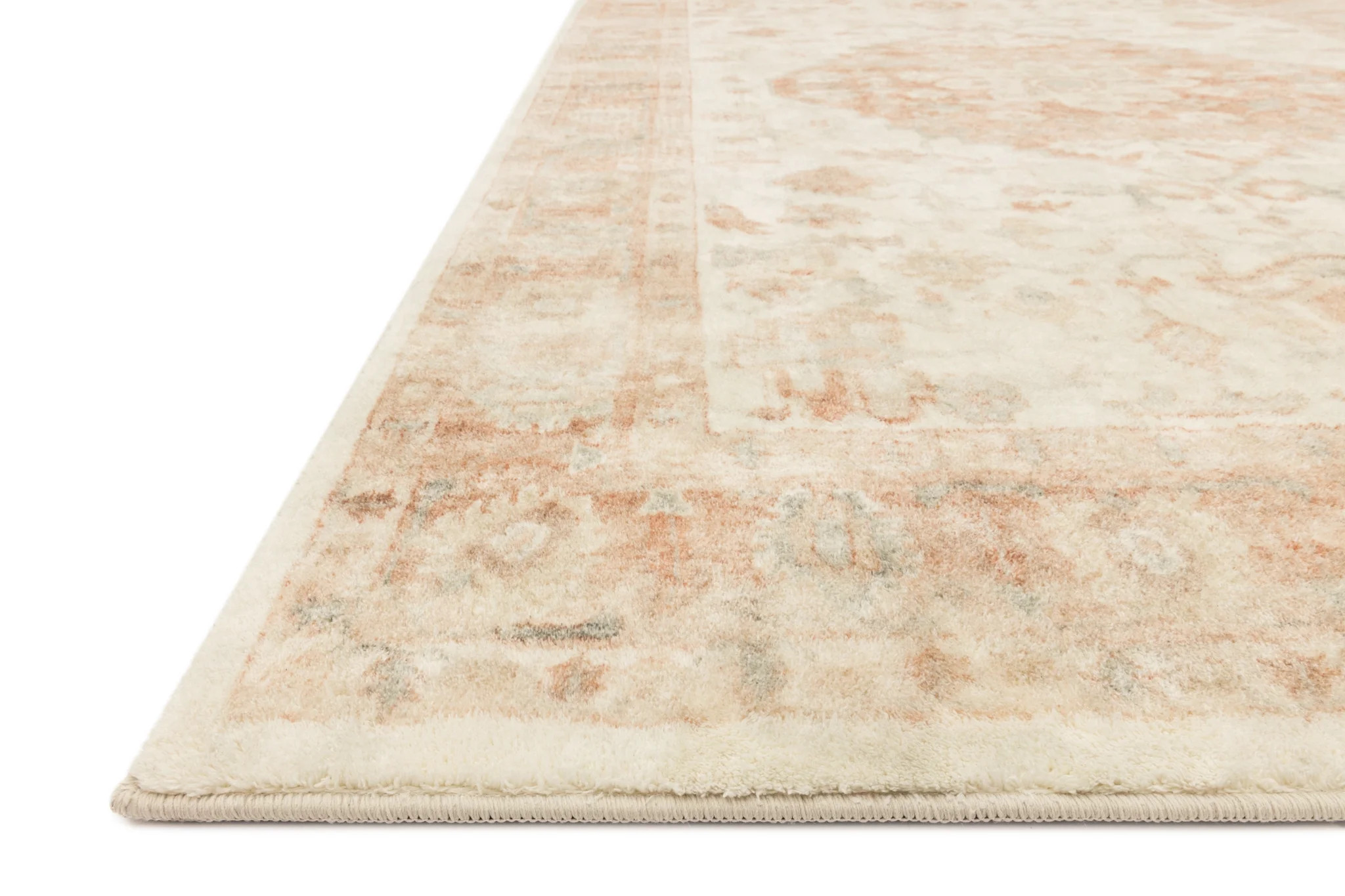 Loloi Rosette Ivory / Terracotta 2'-2" x 3'-8" Accent Rug | Walmart (US)