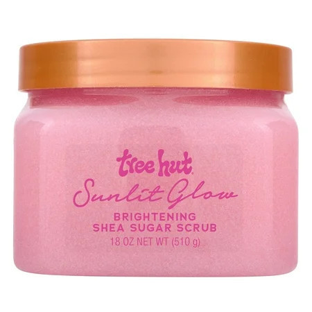 Tree Hut Sunlit Glow Shea Butter Sugar Body Scrub, 18 oz | Walmart (US)
