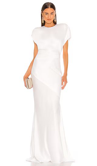 Bond Gown in White | Revolve Clothing (Global)