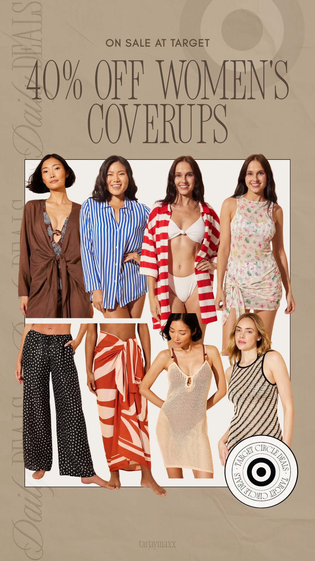 The cutest beach and pool coverups are currently 40% off at Target ☀️
wedding guest dress summer, summer outfits over 40, country concert outfits, summer dresses, teacher outfits, date night outfits, vacation outfits beach, work outfits, concert outfit ideas, back to school outfits 

 #LTKootd #LTKSeasonal #LTKSwim