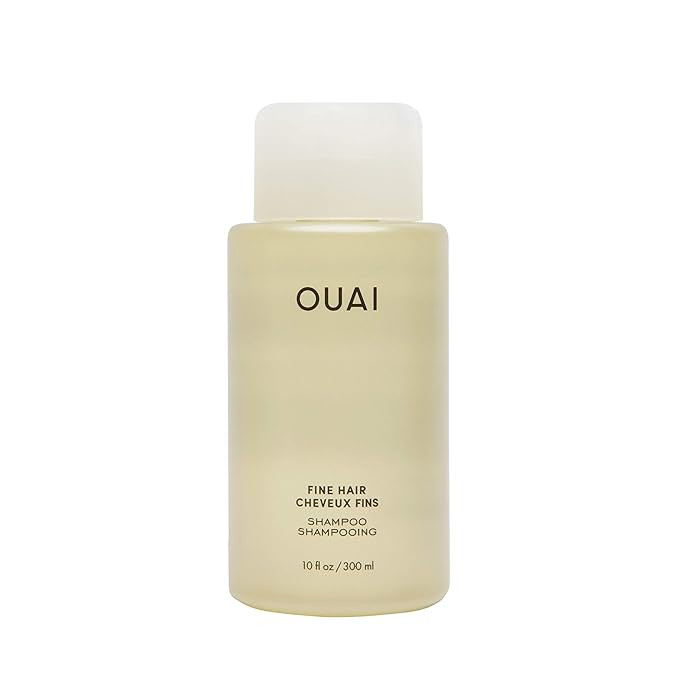 OUAI Fine Shampoo. Bring Fine Hair to the Next Level with Strengthening Keratin, Biotin and Chia ... | Amazon (US)