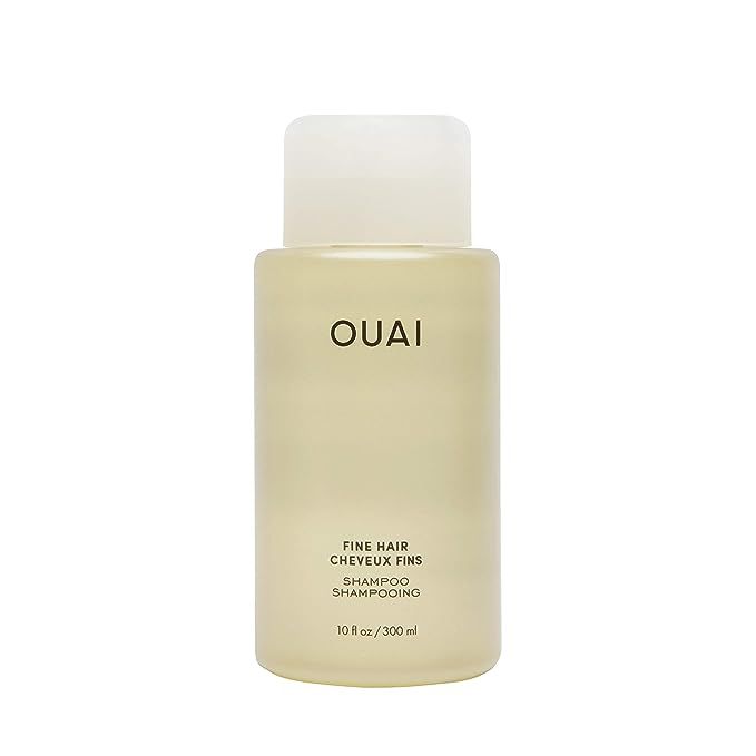 OUAI Fine Shampoo. Bring Fine Hair to the Next Level with Strengthening Keratin, Biotin and Chia ... | Amazon (US)