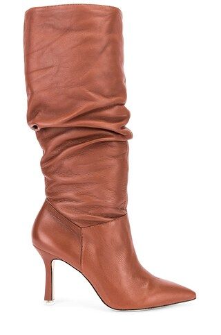 Black Suede Studio Grecia Boot in Sunstone Leather from Revolve.com | Revolve Clothing (Global)